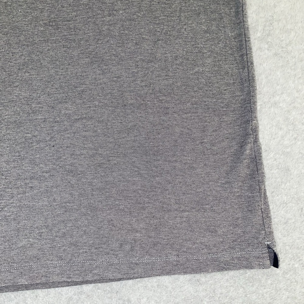 Banana Republic Mens XL Gray Navy Performance Pique Short‎ Sleeve Polo Shirt - Picture 4 of 12